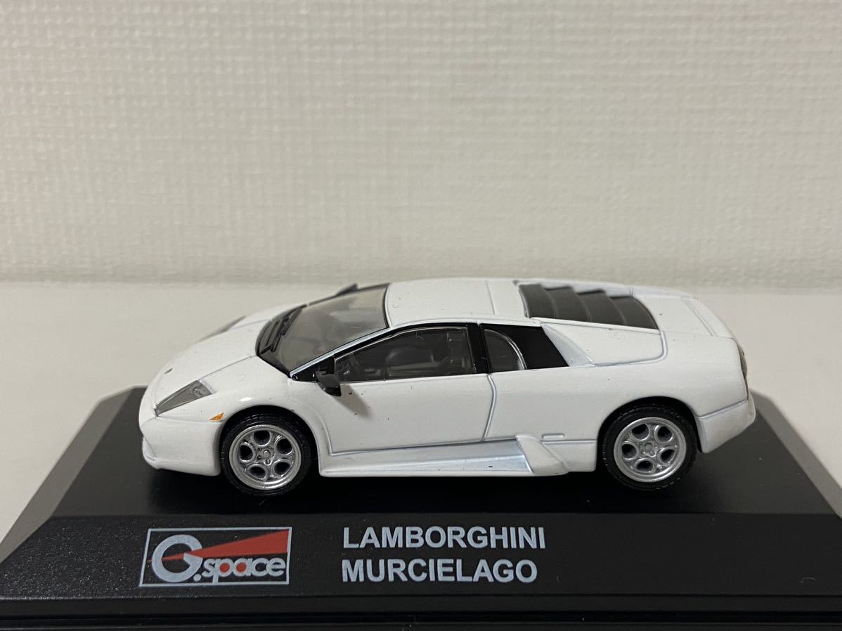 G.space 1/72 ランボルギーニ ムルシエラゴ ホワイトLAMBORGHINI MURCIELAGO拍卖