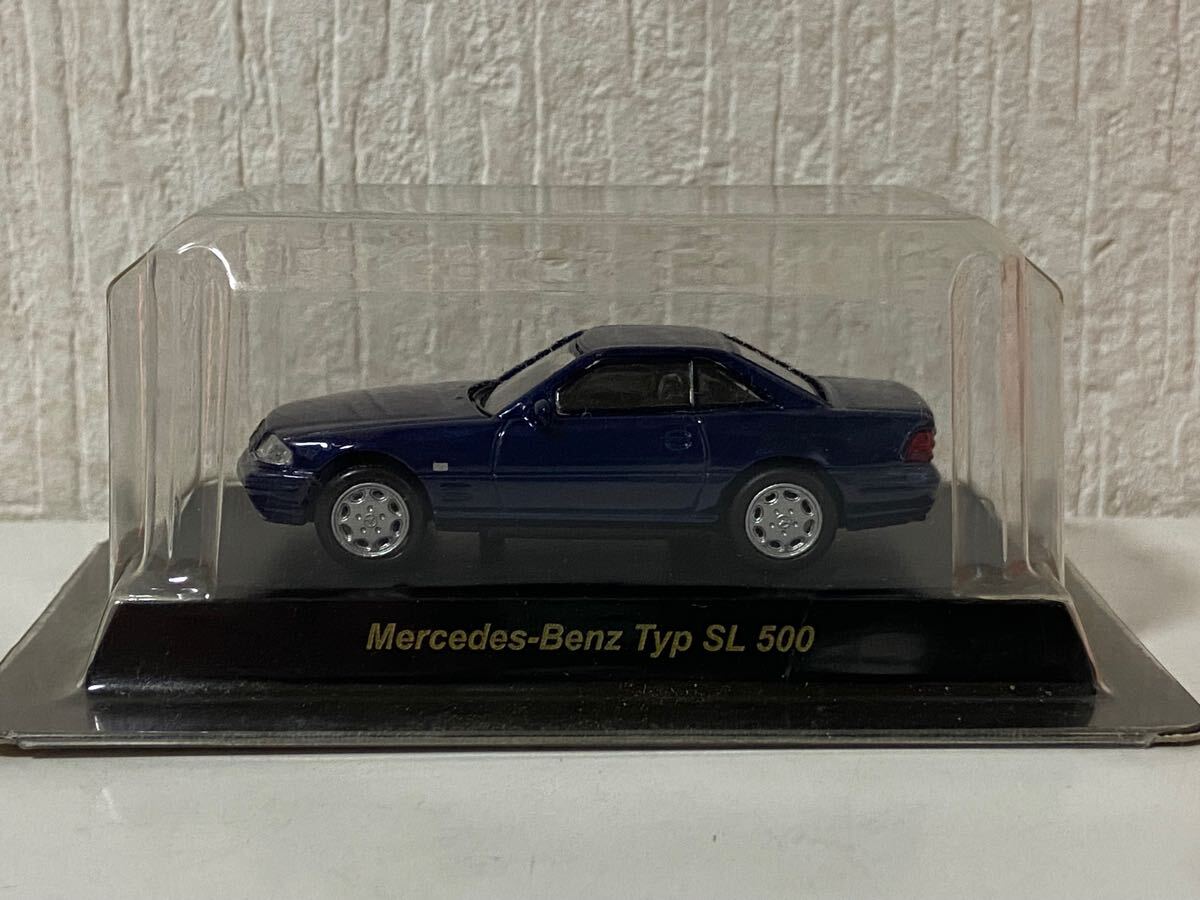 京商 1/64 メルセデスベンツ SL500 ブルー KYOSHO Mercedes-Benz拍卖
