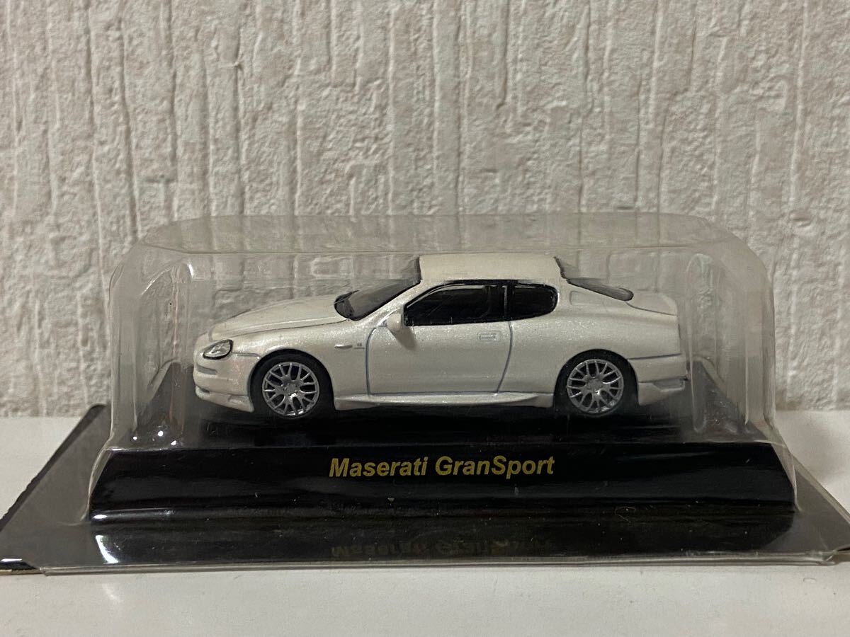京商 1/64 マセラッティ グランスポーツ ホワイト KYOSHO Maserati GranSport 拍卖
