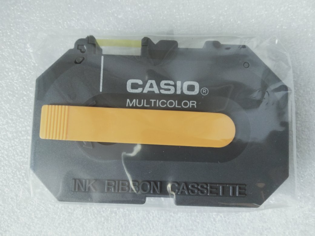熱転写式プリンター用インクリボン (CASIO製、TYPEⅡ黄色1本)拍卖