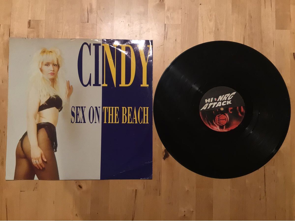 【12'EP】CINDY / SEX ON THE BEACH (HRG 139) / ACCATINO & RIMONTI / FESTARI / HI NRG ATTACK / 91年イタリア盤拍卖