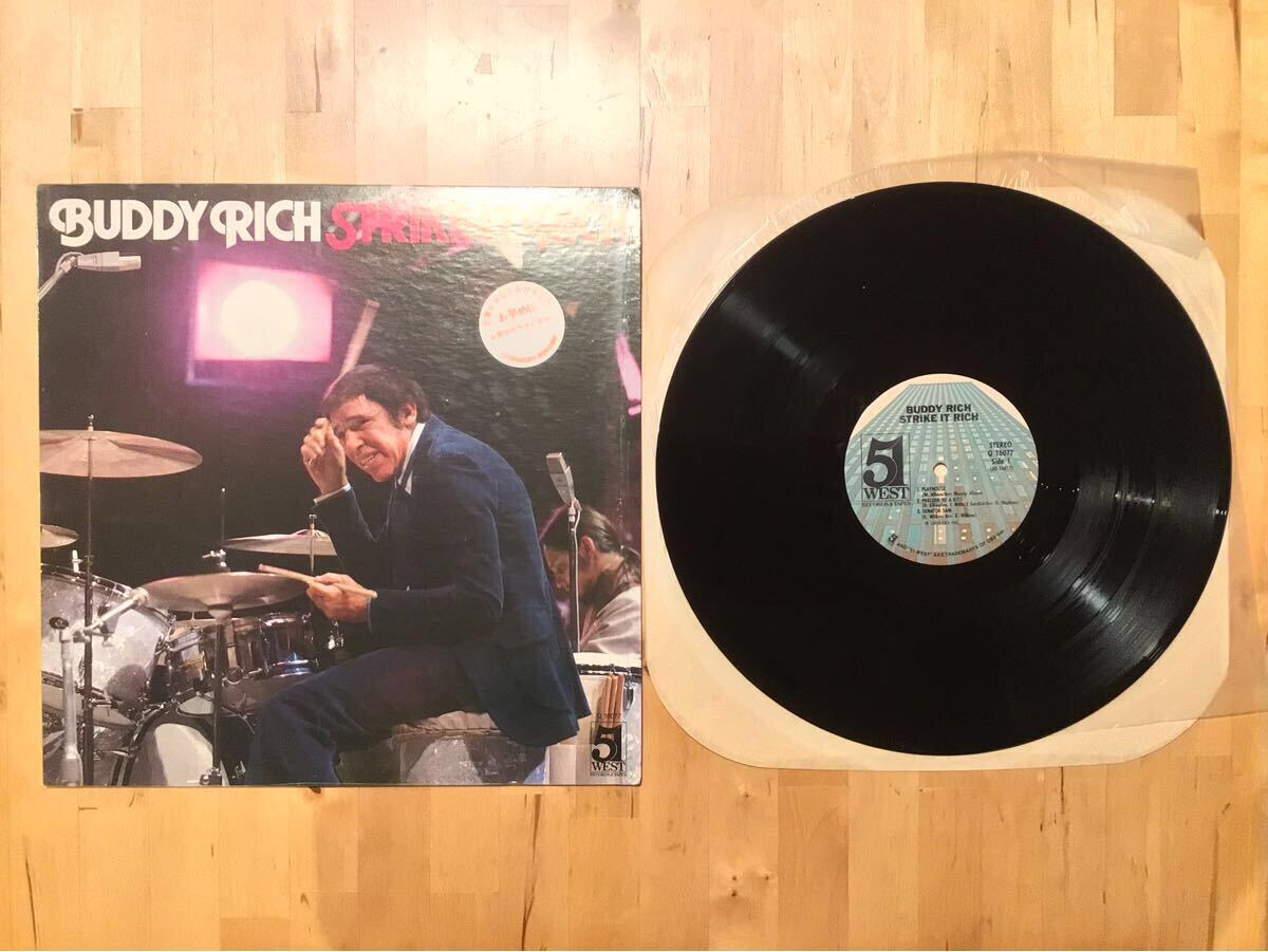 【シュリンク付LP】BUDDY RICH / STRIKE IT RICH (Q 16077) / バディ・リッチ / 51WEST / 80年US盤美品拍卖