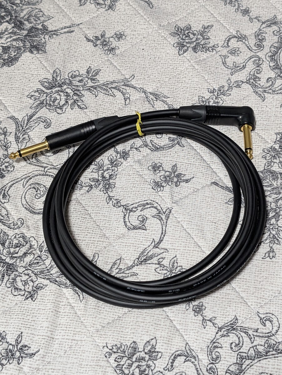 ★☆CANARE GS-6 3.0m ギターシールド プロケーブル製 L型TS金-TS金 未使用 送料無料☆★拍卖