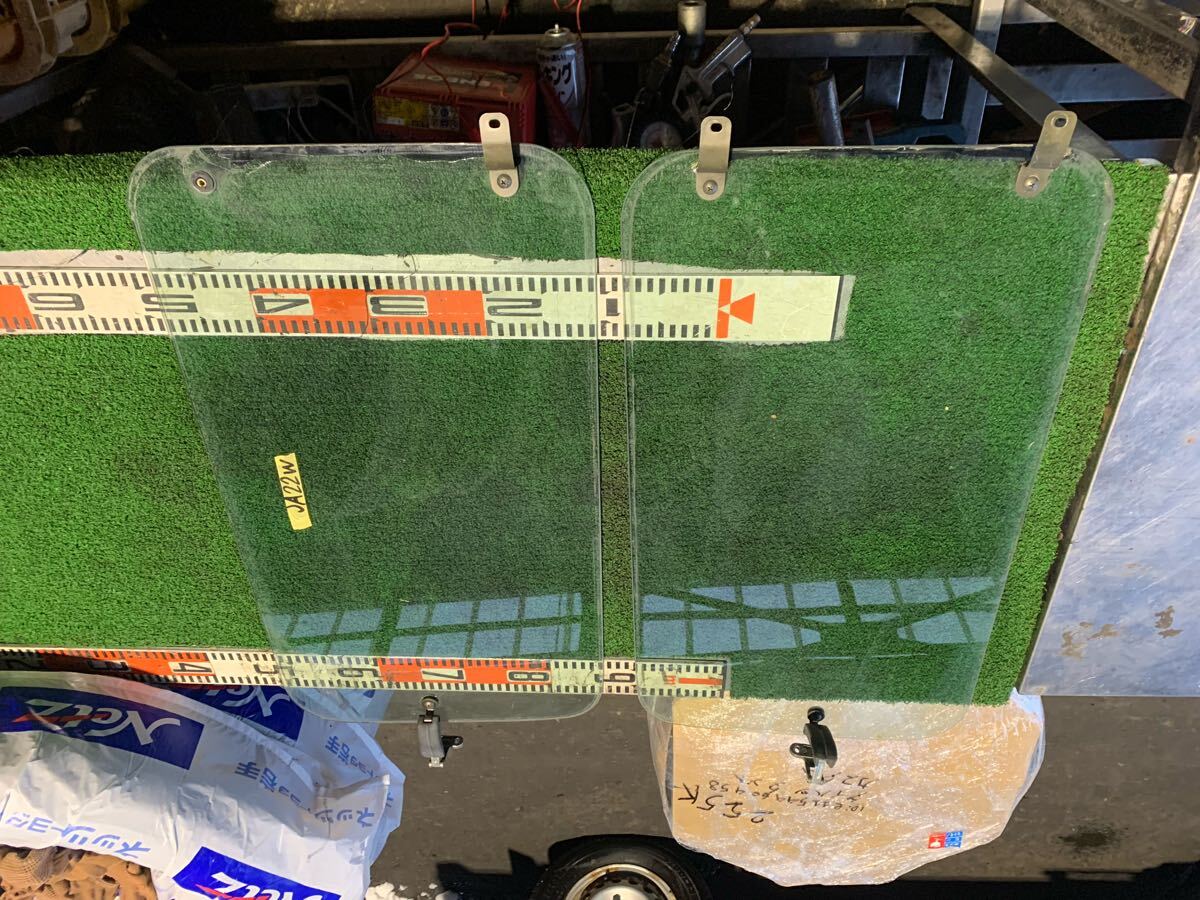 全国送料無料 ja22w クォーターガラス 左右 ジムニー拍卖