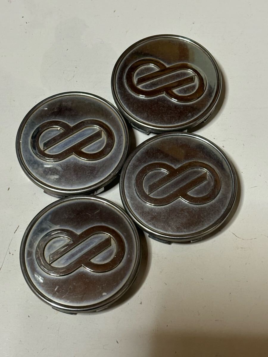 【65】ENKEI エンケイホイール センターキャップ 4個 メッキ 拍卖