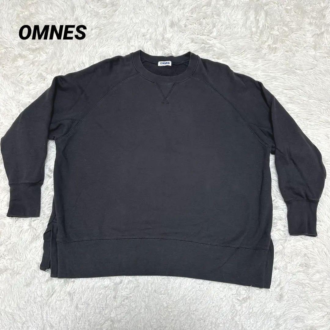 958【オムネス】/OMNES/トレーナー/スウェット/ラグラン/トップス拍卖