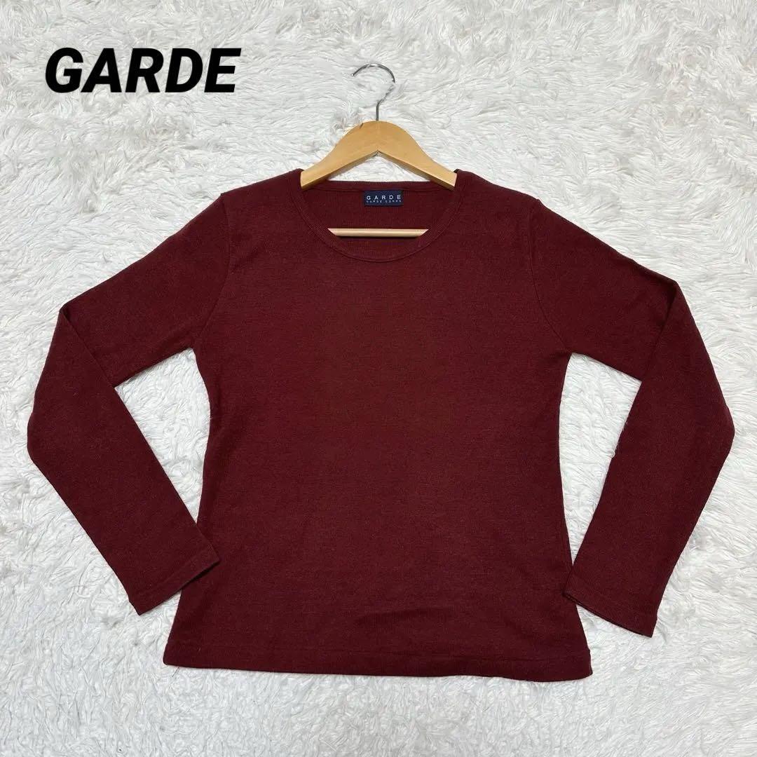【ケティ】/GARDE/ニット/M/長袖/トップス/ワイン/ボルドー拍卖