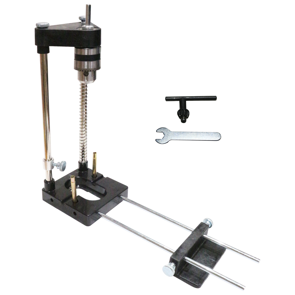 ドリル ロケーター ドリルガイド ミニ ボール盤 穴あけガイド 垂直 ガイド 調節可能 木工 ドリル ツール パンチ ロケーター拍卖