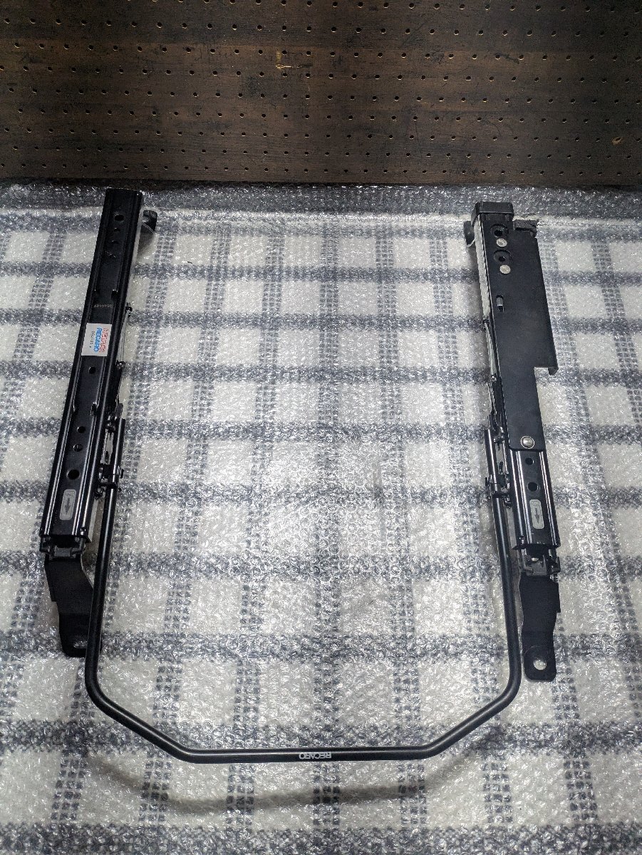 HONDA フィット GE8 GE6 RS Sport Modulo スポーツ モデューロ レカロ シートレール 運転席 車検対応 超美品拍卖