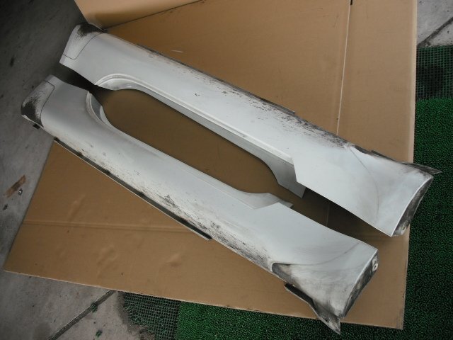 『B249』Z33,VQ35,フェアレディZ,VERSION ST,QX1,左右 サイドスポイラー,サイドシルガーニッシュ,ステップカバー,b17,個人宅発送不可です。拍卖