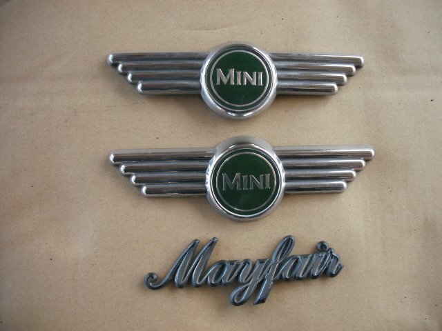 『B250』XN12A,12A,ローバー ミニ,MINI,メイフェア,Mayfair,99XA1,ボンネット エンブレム トランク エンブレム,f前カゴz拍卖