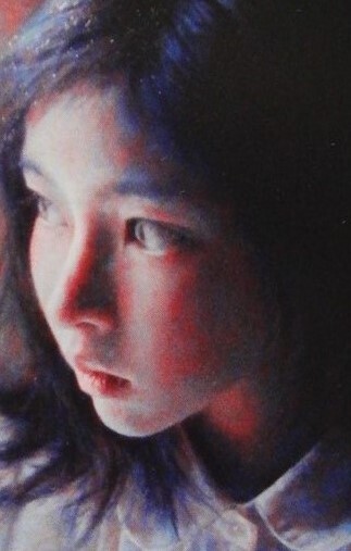 浅村理江、「碧い光の中で」、希少画集・額装画、日本製・新品額縁にて額装致します、状態良好、日本人画家、美人拍卖