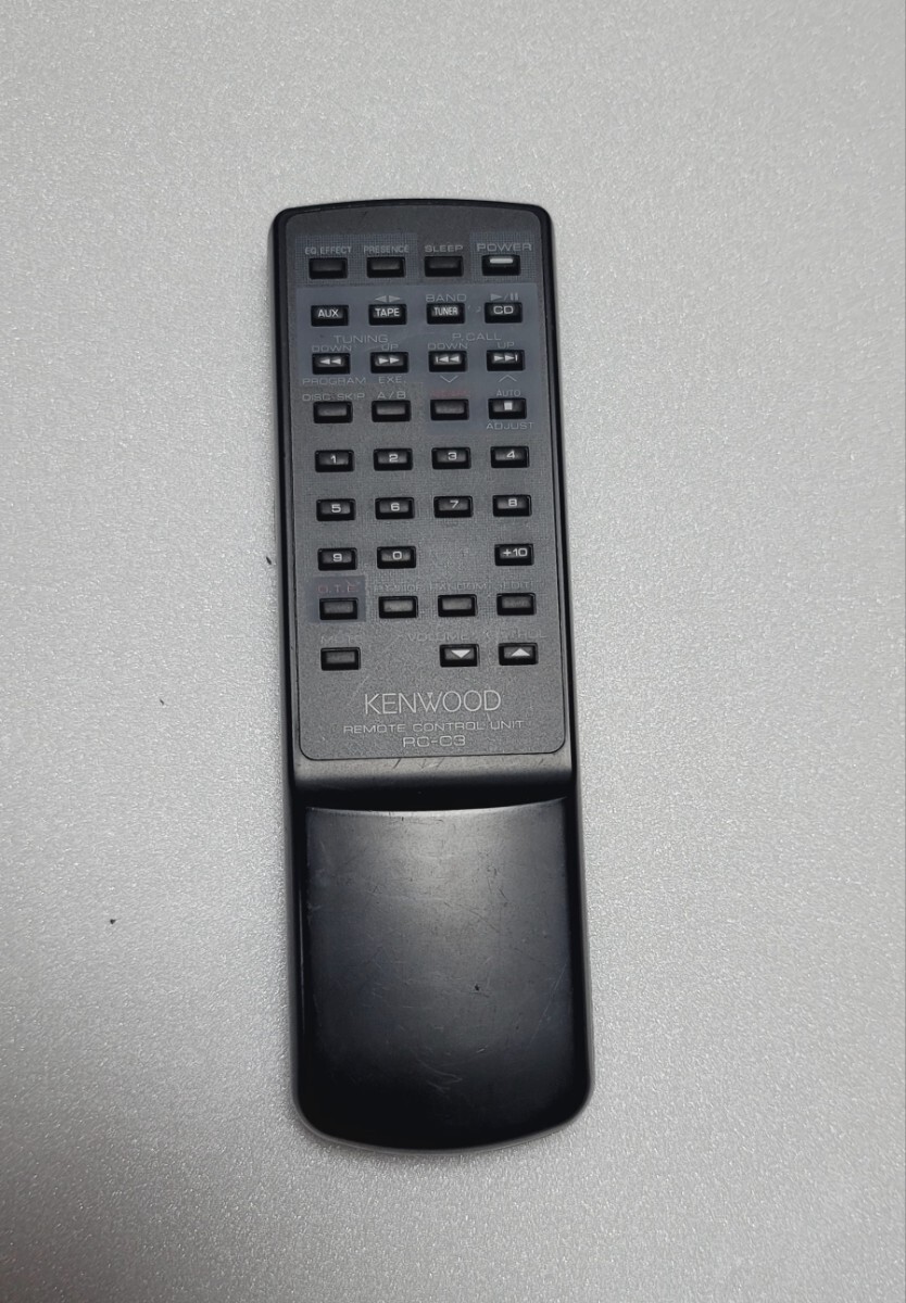 KENWOOD オーディオリモコン RC-C3 赤外線発光確認済み拍卖