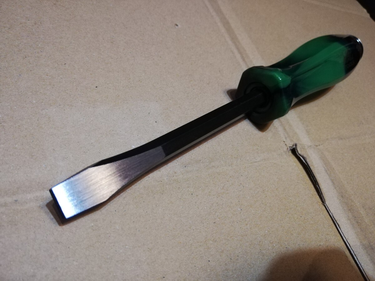 ★新品未使用★数量限定商品★マックツール MACTOOLS ペンタグリップ マイナスドライバー 貫通ドライバー タガネドライバー★拍卖