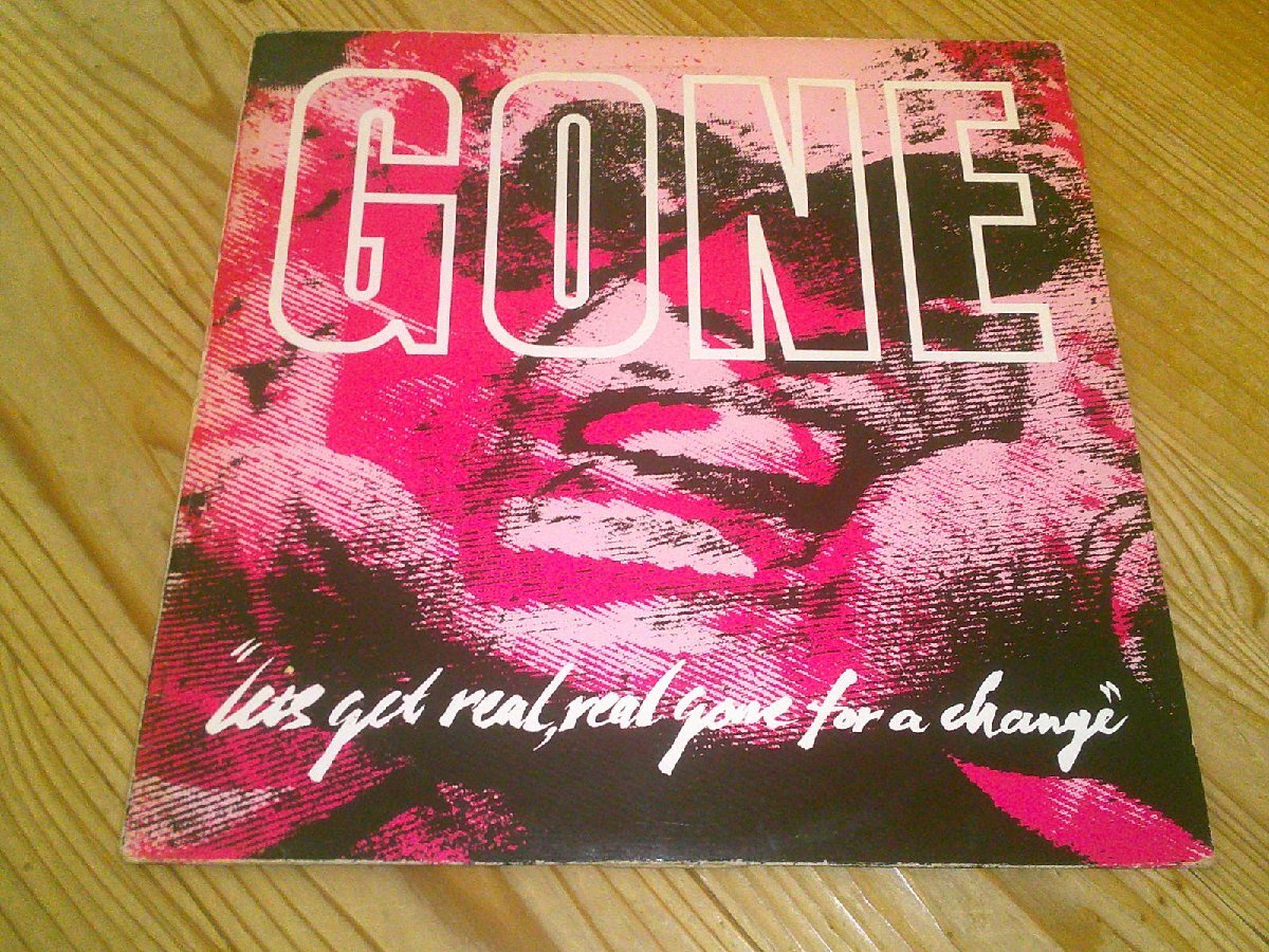 LP:GONE LET'S GET REAL, REAL GONE FOR A CHANGE:UK盤拍卖