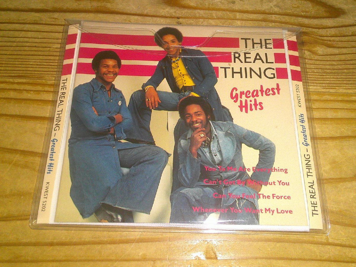 CD:THE REAL THING GREATEST HITS リアル・シング:14曲ベスト拍卖