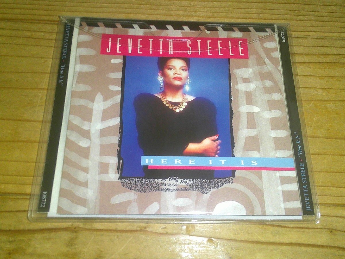 ●即決!CD:JEVETTA STEELE HERE IT IS ジェヴェッタ・スティール拍卖