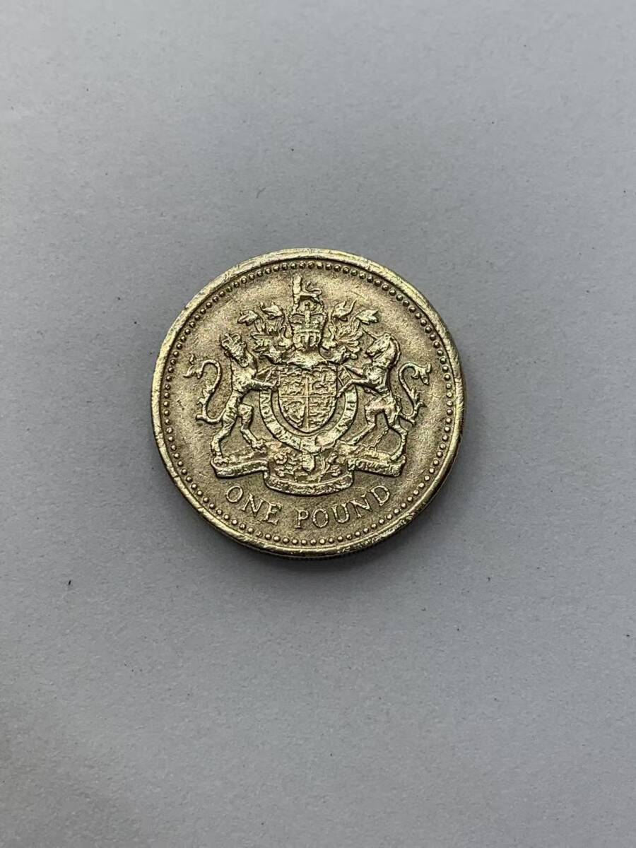 中古 イギリス 1ポンド 1993年コイン 拍卖