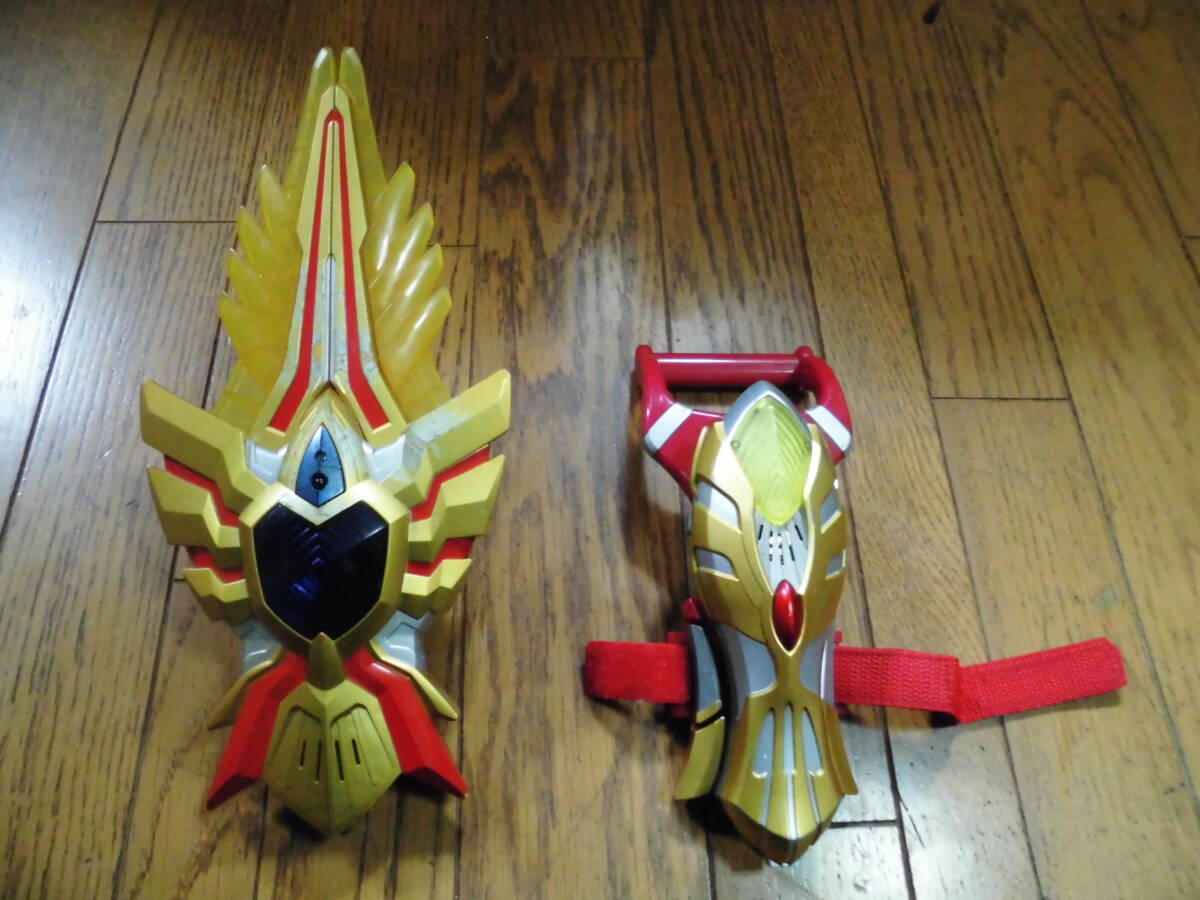 即決★バンダイ ウルトラマンマックス★DXマックススパーク+DXマックスギャラクシー★動作確認済★BANDAI拍卖