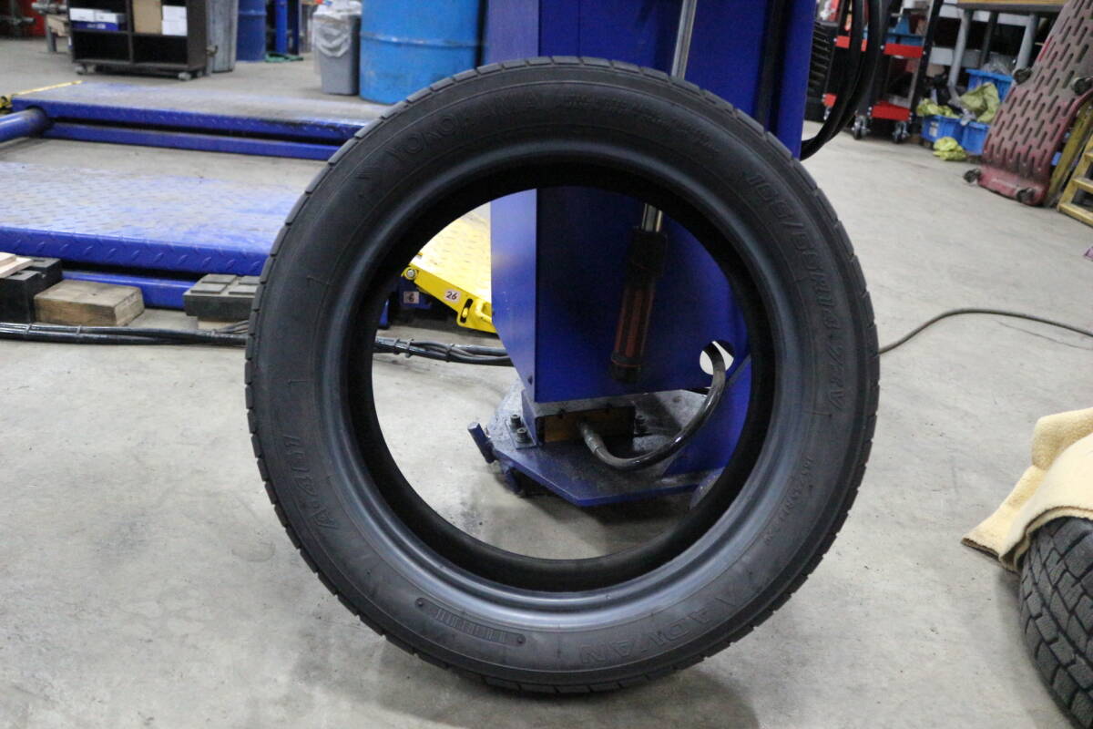 ★192 ヨコハマ アドバン YOKOHAMA ADVAN A461 165/55R14 72V 2018年製 バリ山 1本 札幌より拍卖