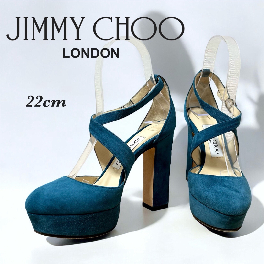 JIMMY CHOO LONDON ジミーチュウ パンプス 22cm拍卖