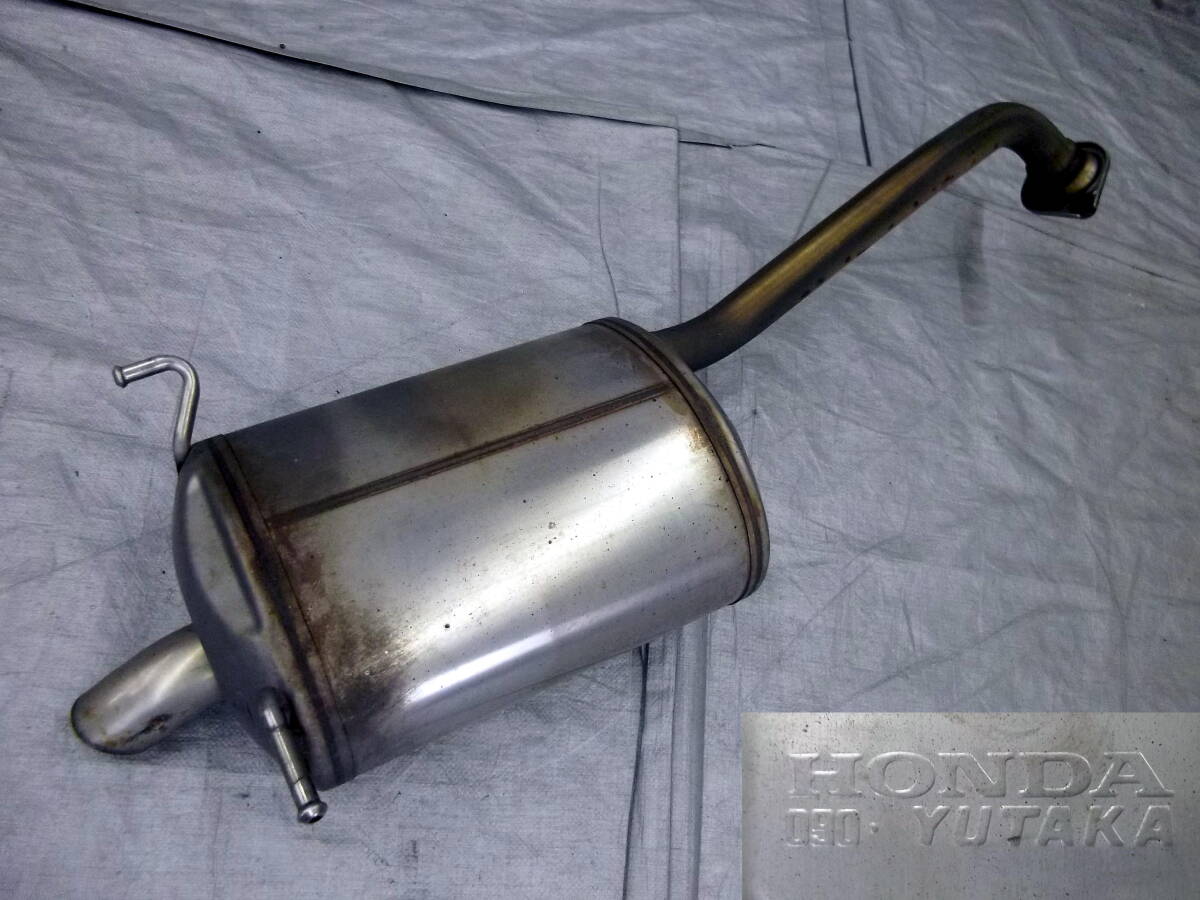 ●●2502-122AL GP5 フィット ハイブリッド 純正 リアマフラー HONDA 090 YUTAKA 良品!拍卖