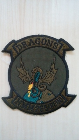 部隊ワッペン アメリカ海兵隊 第265強襲支援輸送飛行隊 HMM-265(REIN) ドラゴンズ DRAGONS スコードロンパッチ拍卖