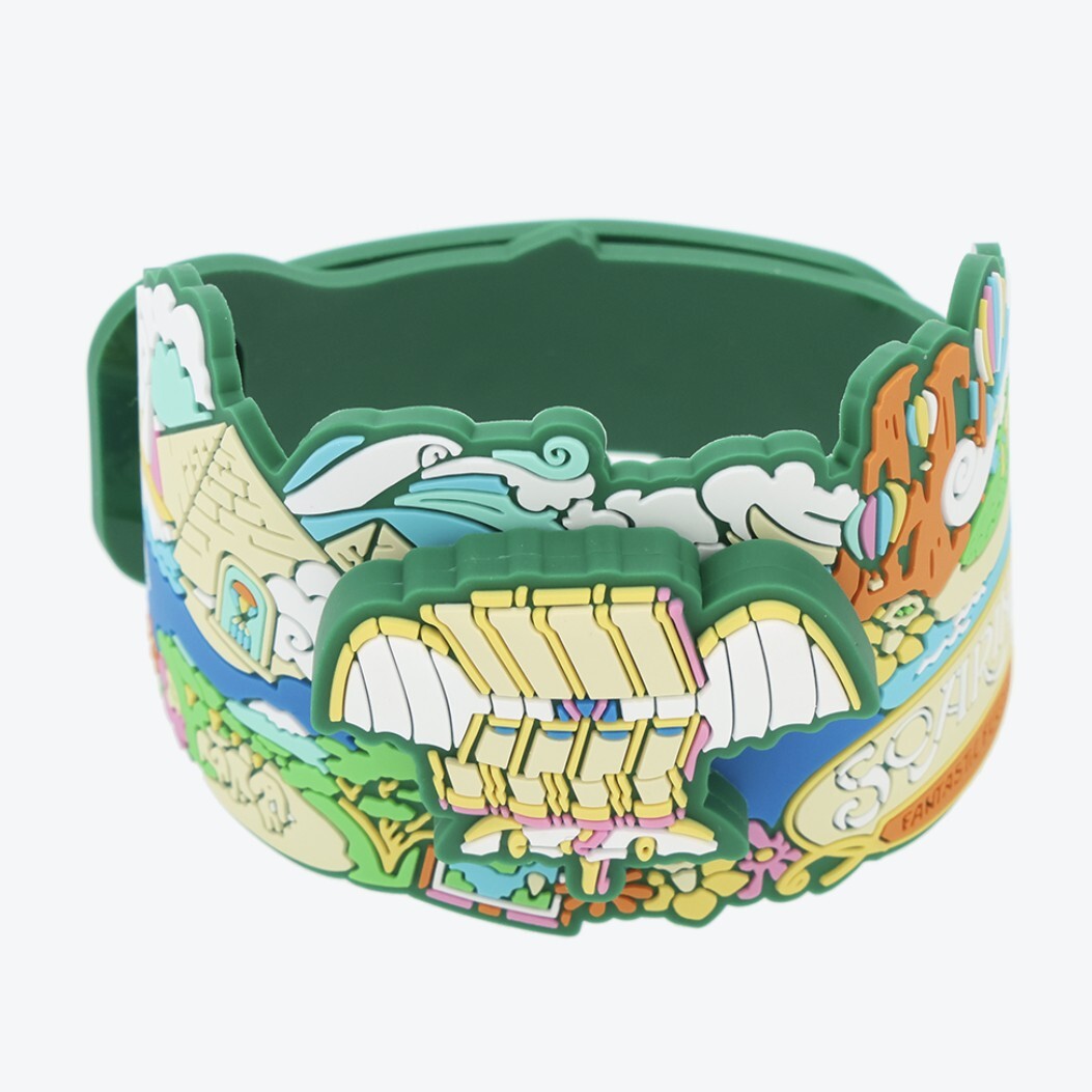 【購入済】東京ディズニーリゾート限定カプセルトイ パークアトラクションモチーフ カラフルバンド ソアリン単品 未開封新品拍卖