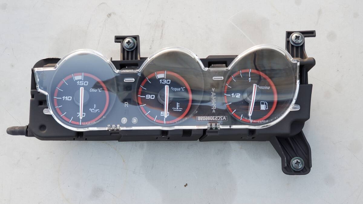 アルファロメオ159 TI ABA-93922 3連メーター(水温 油温 燃料)A2C53249959 ALF 50508266拍卖