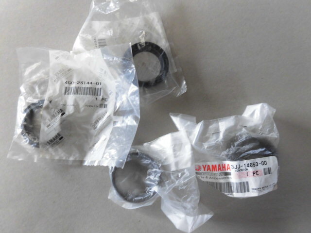 ヤマハ XJ400(4GO)フロントフォークダストシール マフラーガスケット 純正拍卖