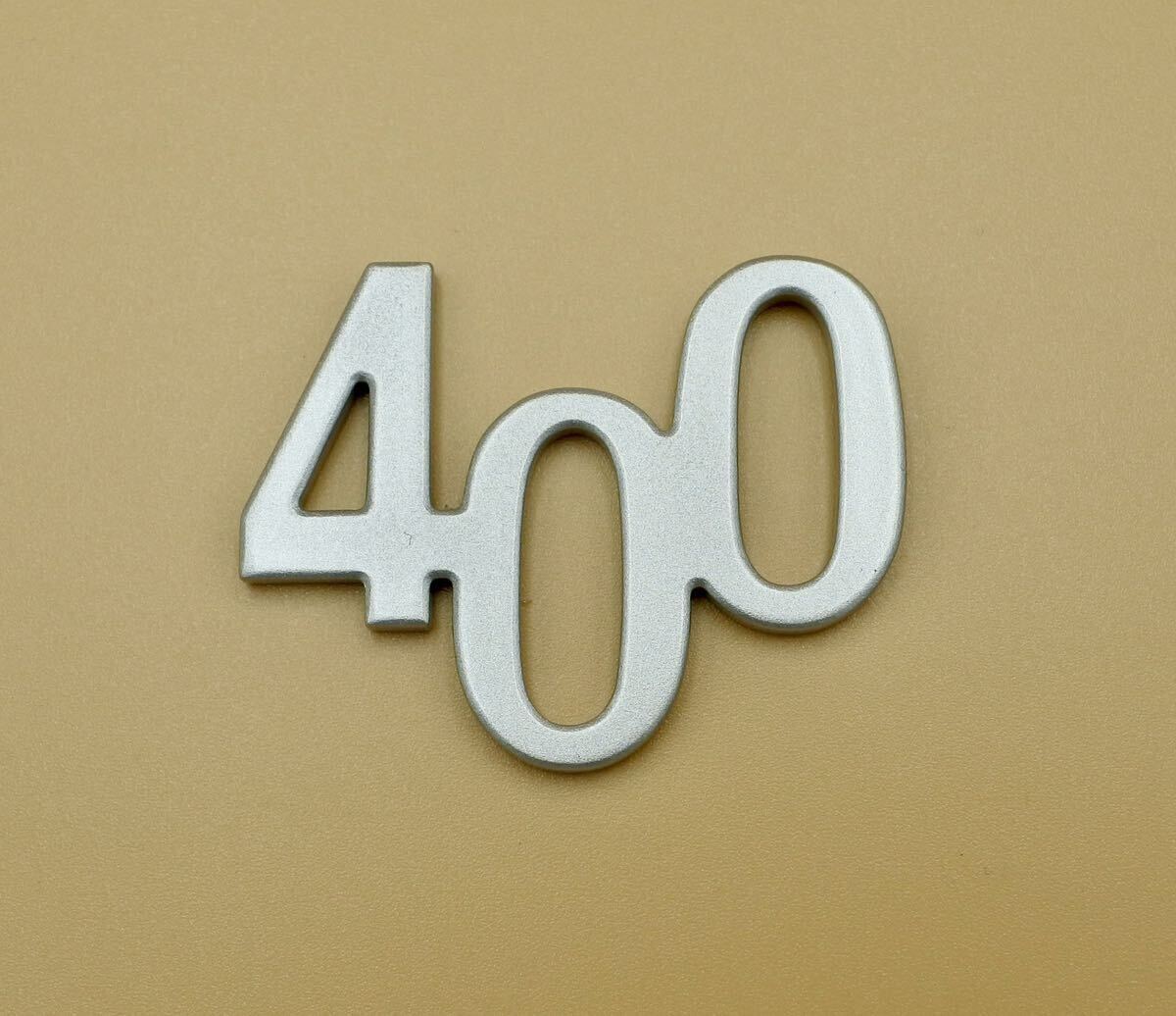 ダイハツ Daihatsuコペン COPEN LA400K 400 Handmade Emblem オリジナル手作りエンブレム(シルバーメタリック)拍卖