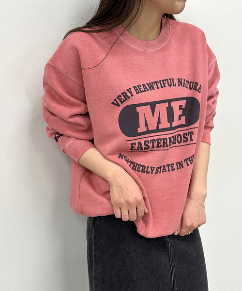 ☆美品☆Spick & Span,スピック アンド スパン☆【SCREEN STARS/スクリーンスターズ】 裏起毛ロゴプルオーバー☆ベイクルーズ☆拍卖