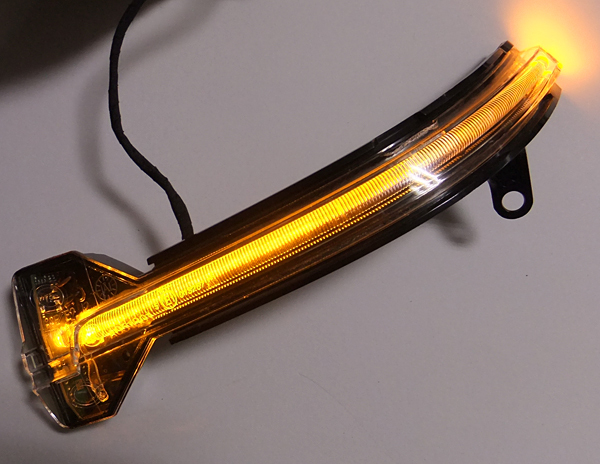 BMW X6 純正 ウインカー ランプ 左右セット ドア サイド ミラー LEDライト アンバー レンズA051801 E169101 ターン シグナル F16 後期 希少拍卖