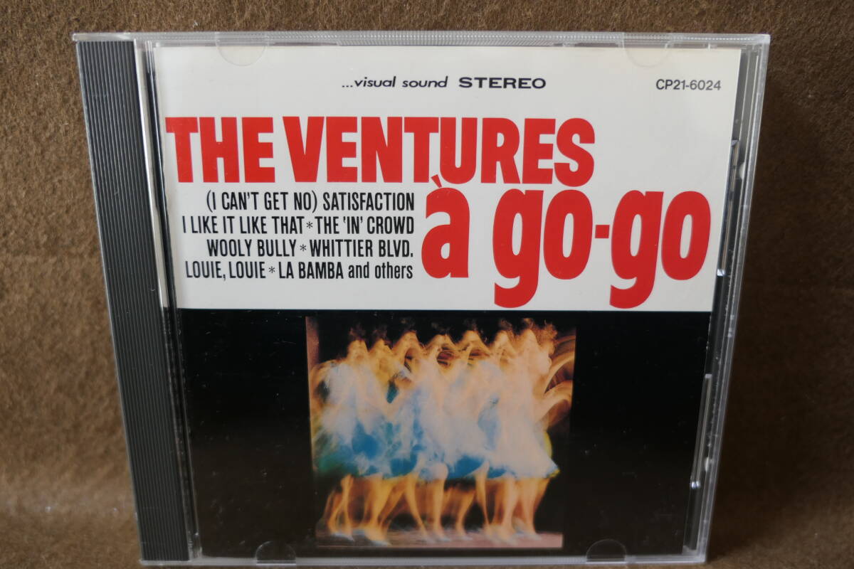 【中古CD】THE VENTURES A GO-GO / ベンチャーズ ア・ゴーゴー / サティスファクション ルイ・ルイ ラ・バンバ / CP21-6024拍卖