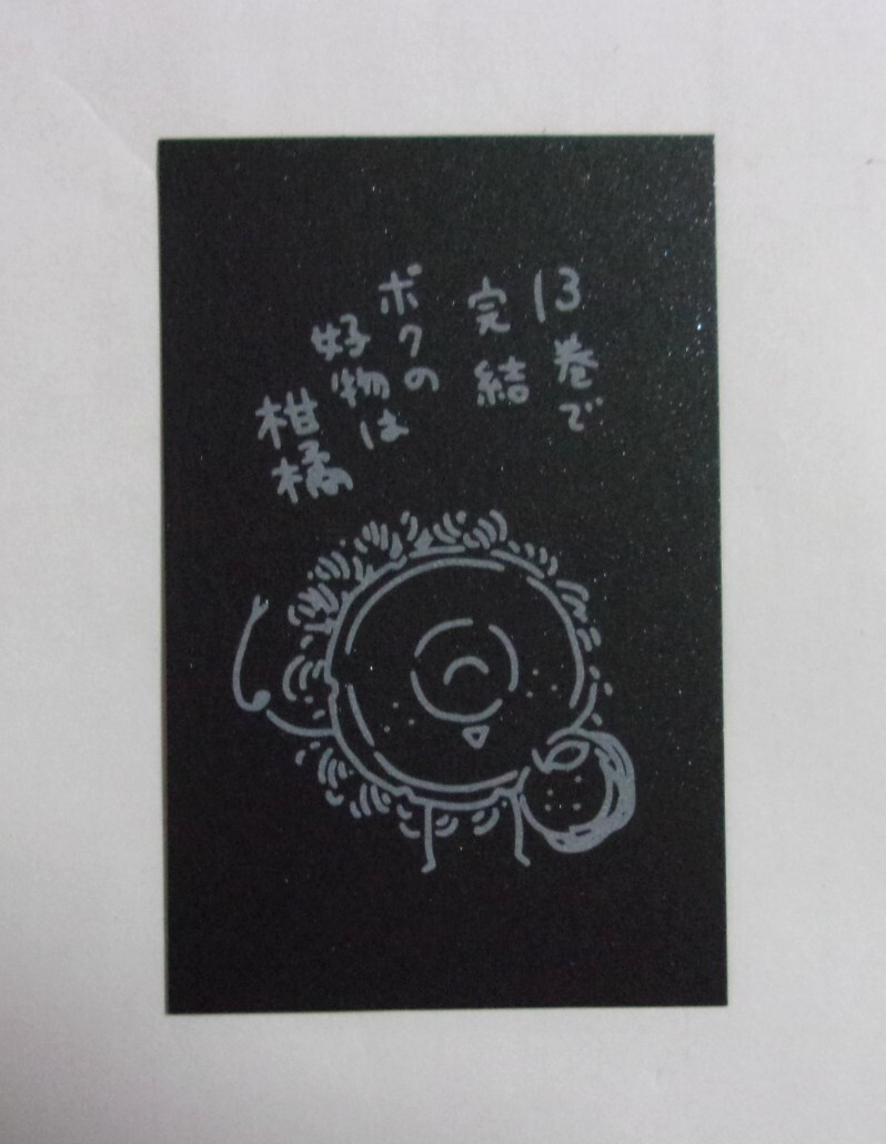 【ゆるゆるミニカード】【最終13巻発売記念特典】 宝石の国 コミックス購入特典 市川春子/講談社拍卖