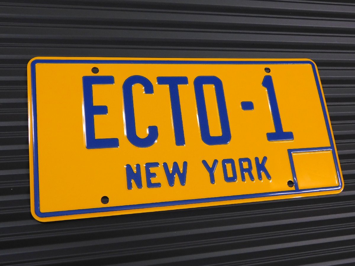 【 ムービーライセンスプレート 】※《GHOST BUSTERS / ゴーストバスターズ》 アメリカン雑貨 ナンバープレート拍卖