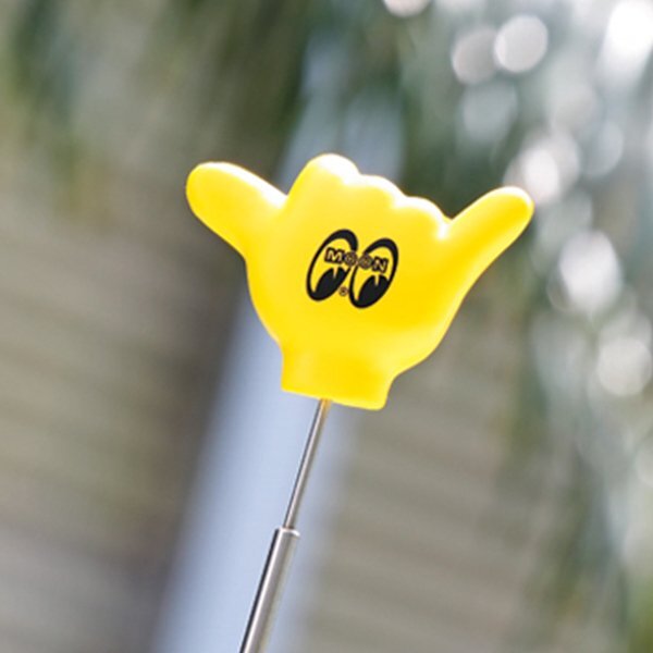 ◆送料\140◆【MOONEYS・ムーンアイズ】※《Shaka・アンテナトッパー / イエロー》 MG824 シャカ アメリカン雑貨 拍卖