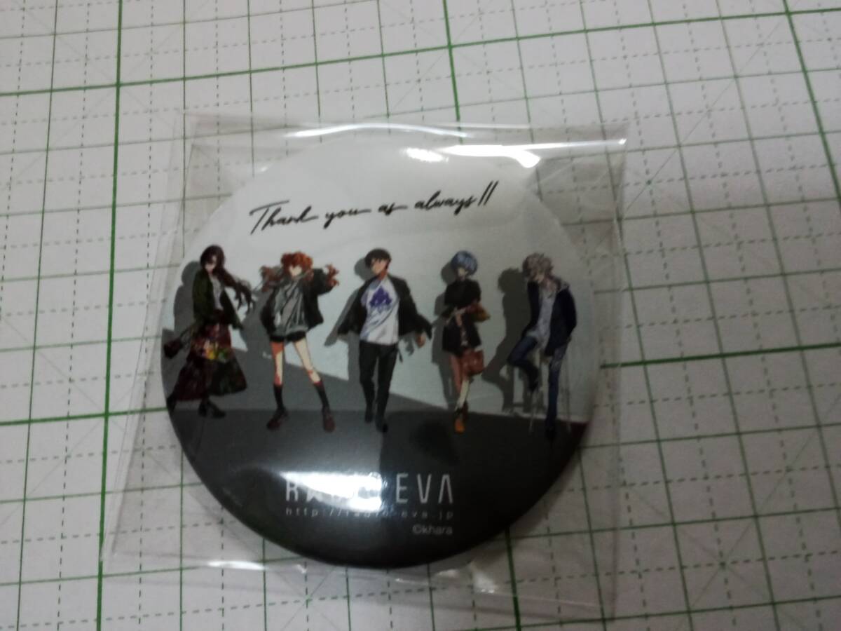 エヴァンゲリオン RADIO-EVA 缶バッジ マリ アスカ シンジ レイ カヲル 第六弾 カラー拍卖