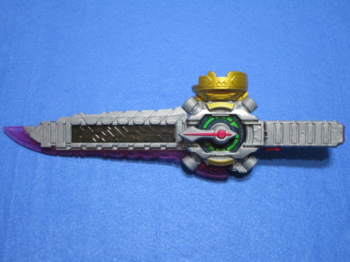 中古!即決!仮面ライダージオウ DXライドヘイセイバー 超針回転剣拍卖