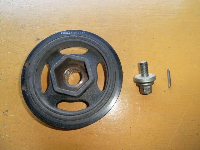 フリード スパイク クランク プーリー 平成24年 DBA-GB3 Gジャストセレク 12.3万km 即決あり拍卖