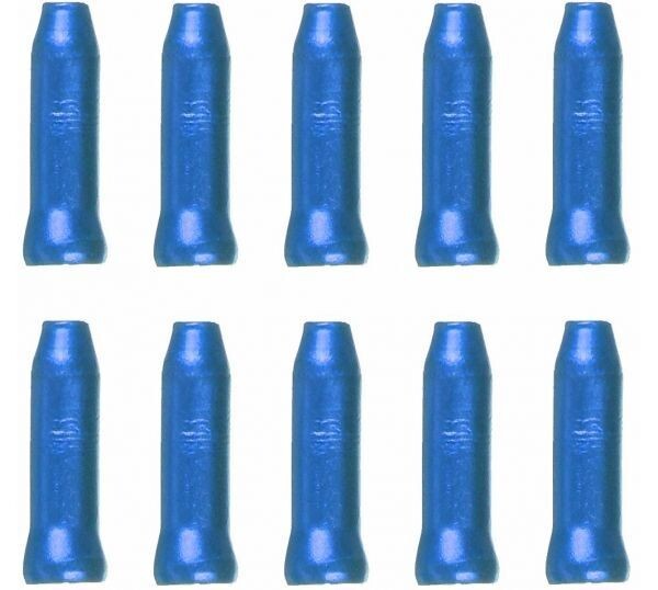 ケーブルエンドキャップ インナーエンドキャップ シフト ワイヤー 10個 青 拍卖