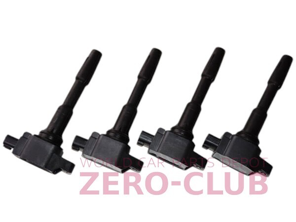 『ルノーキャプチャー ルーテシア4 H5F用 純正 ダイレクトコイル 4本セット 使用9,200km』【1981-79267】拍卖