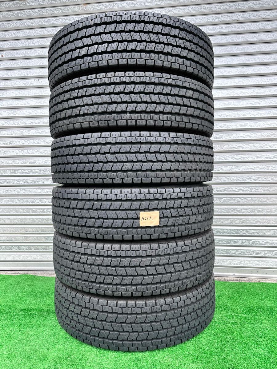 バリ山! 215/70R17.5 118/116L LT 12PR YOKOHAMA スタッドレス 6本セット 19年製造 日本製 【引き取り歓迎】拍卖