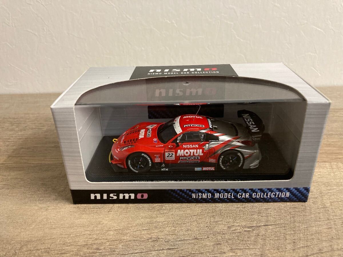モチュール ピットワークス スーパーGT MOTUL PITWORK Z SuperGT500 2005 エブロ EBBRO NISSAN 1/43スケール拍卖