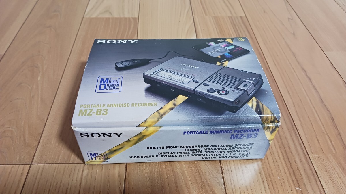 SONY ソニー MZ-B3 ポータブルミニディスクレコーダー MDウォークマン ②拍卖