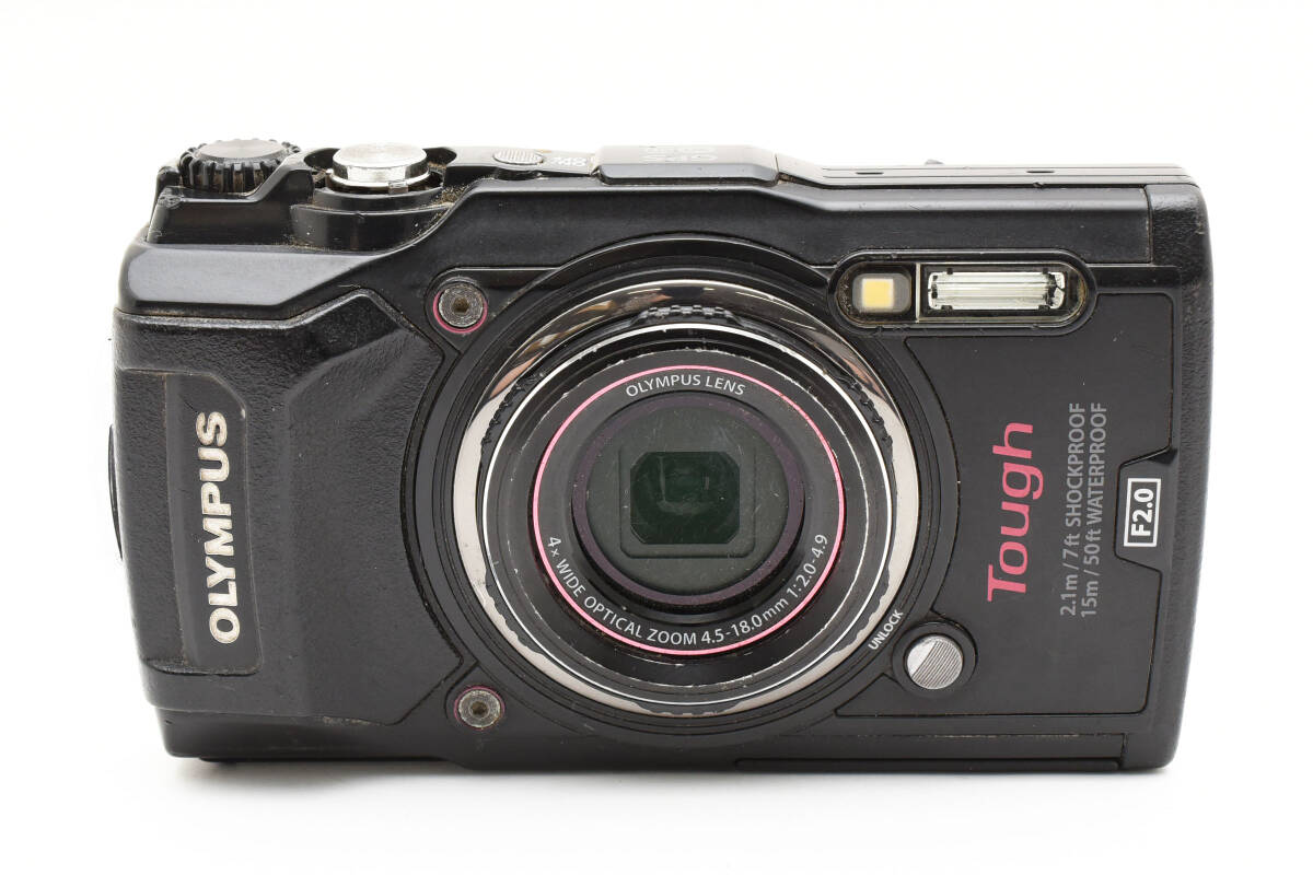 【シャッター&フラッシュOK★】OLYMPUS オリンパス TOUGH タフシリーズ TG-5 4K コンパクトデジタルカメラ #M11553拍卖
