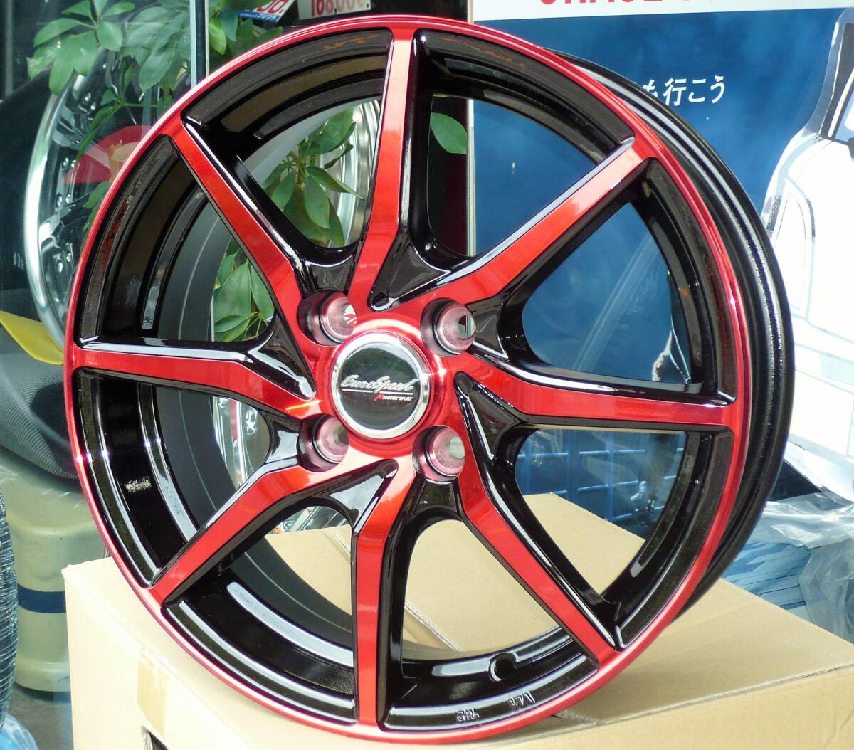 税込! GR型 フィット用 アルミホイール 「ユーロスピード S810」 新品1台分 GR1/GR2/GR3/GR4/GR5/GR6/GR7/GR8拍卖