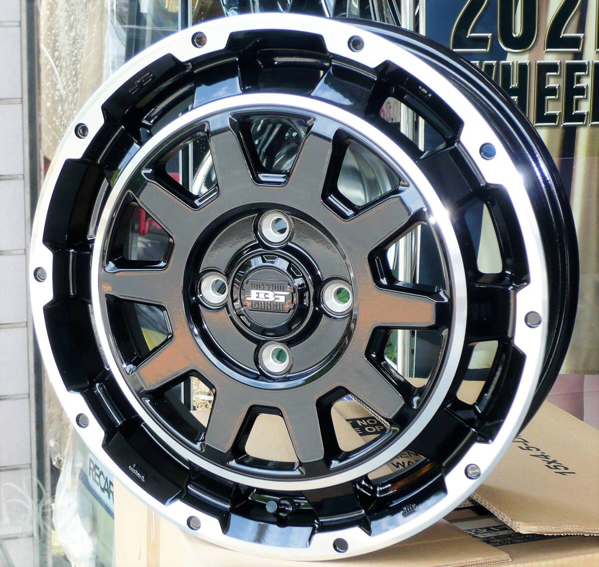 税込! MR52S/MR92S系 ハスラー用アルミホイール 「ボトムガルシア ディグレ」 新品1台分拍卖