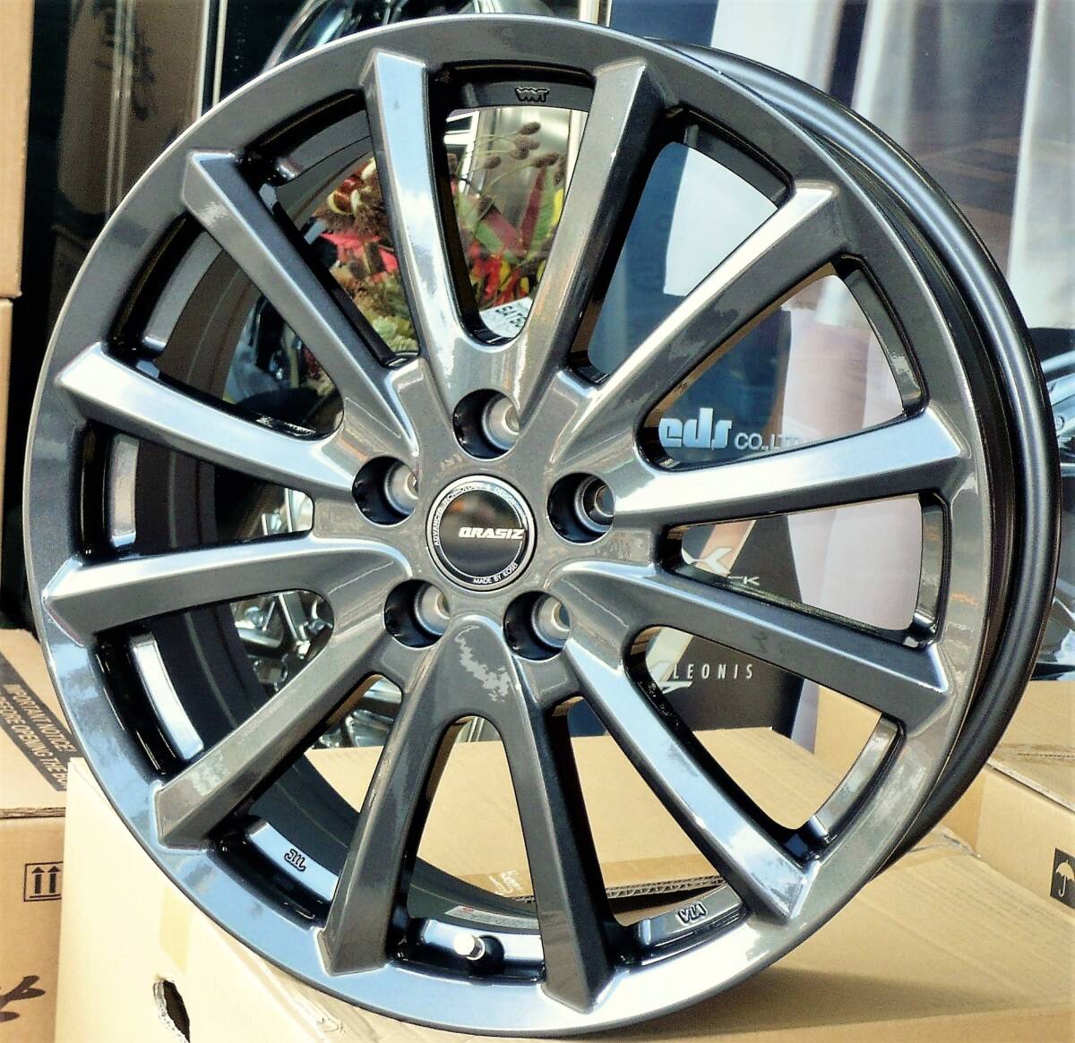 税込! A202A系 ライズ ハイブリッド用 アルミホイール 「クレイシズVS6」 新品1台分拍卖