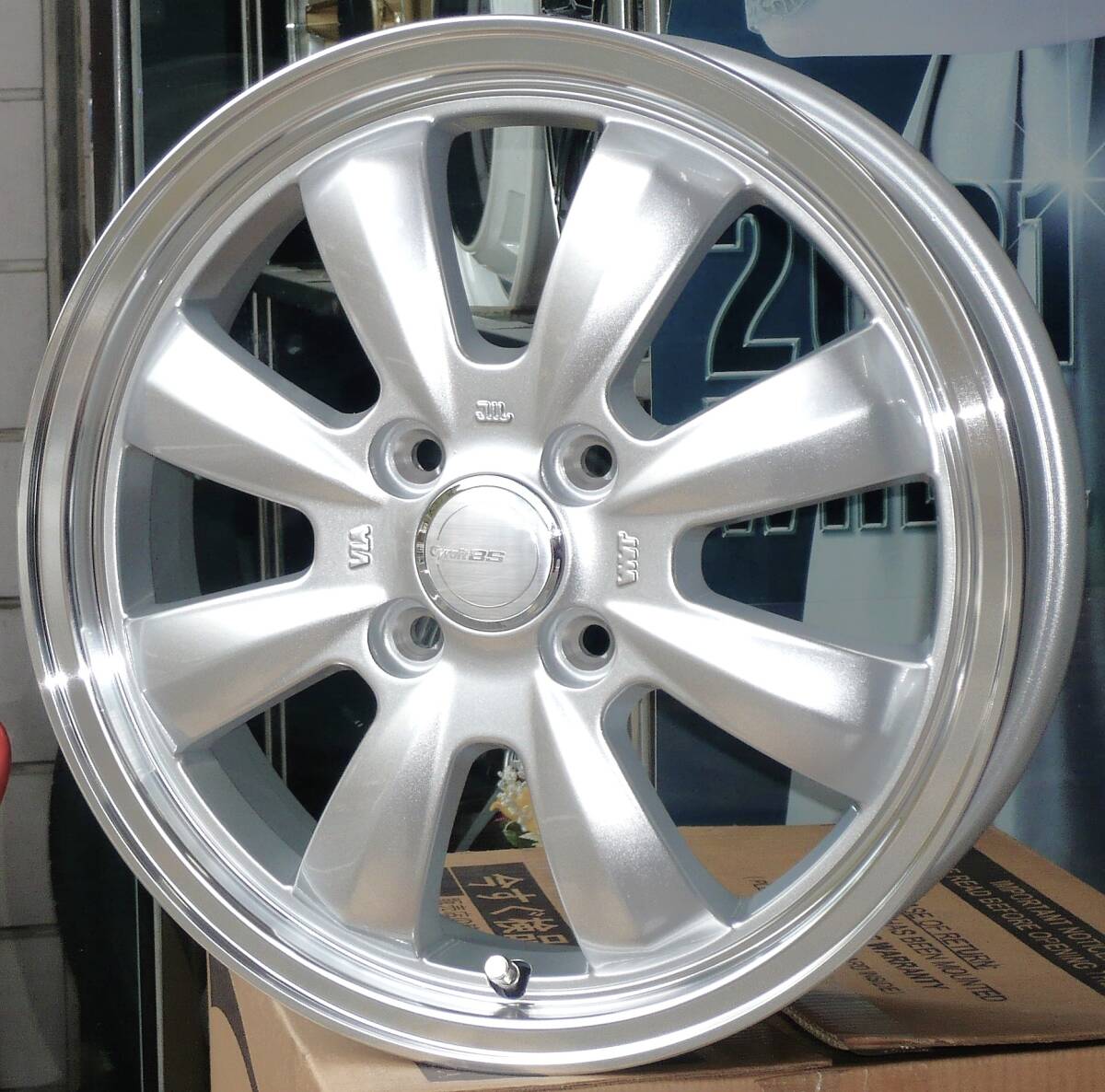 税込! MK32S/MK42S系 スペーシア用ホイール 「GYRAFT-8S」S 新品1台分拍卖